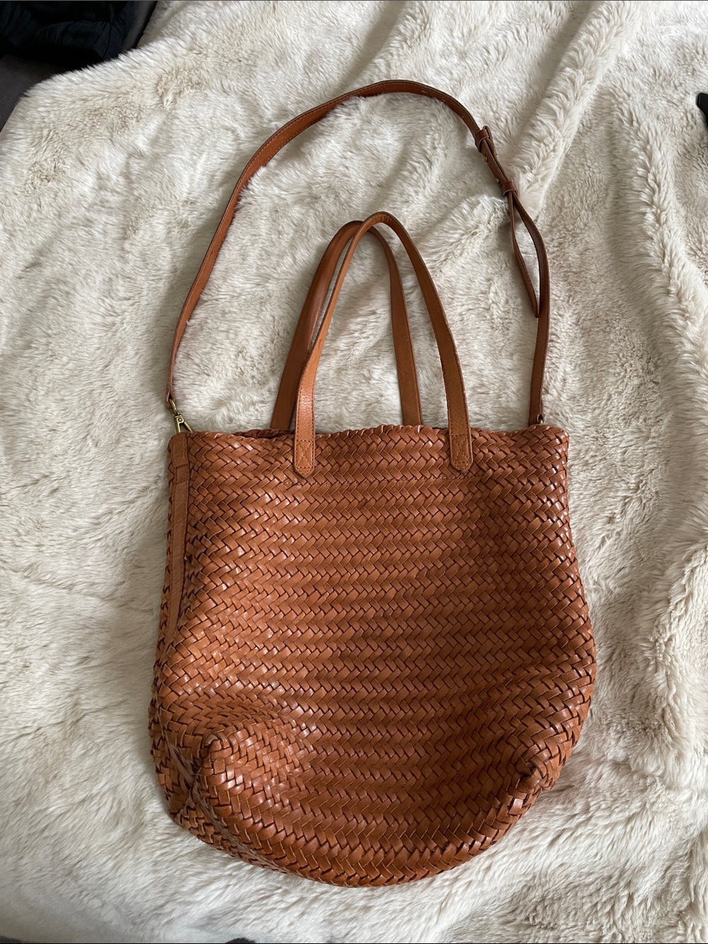Madewell Woven Leather Bag